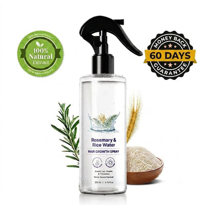 Rosemary and Rice Water Hair Care Spray